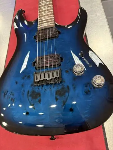 Schecter - Omen Elite-6 See-Thru Blue Burst 2